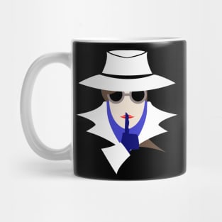 Lady White shush (cauc): A Cybersecurity Design Mug